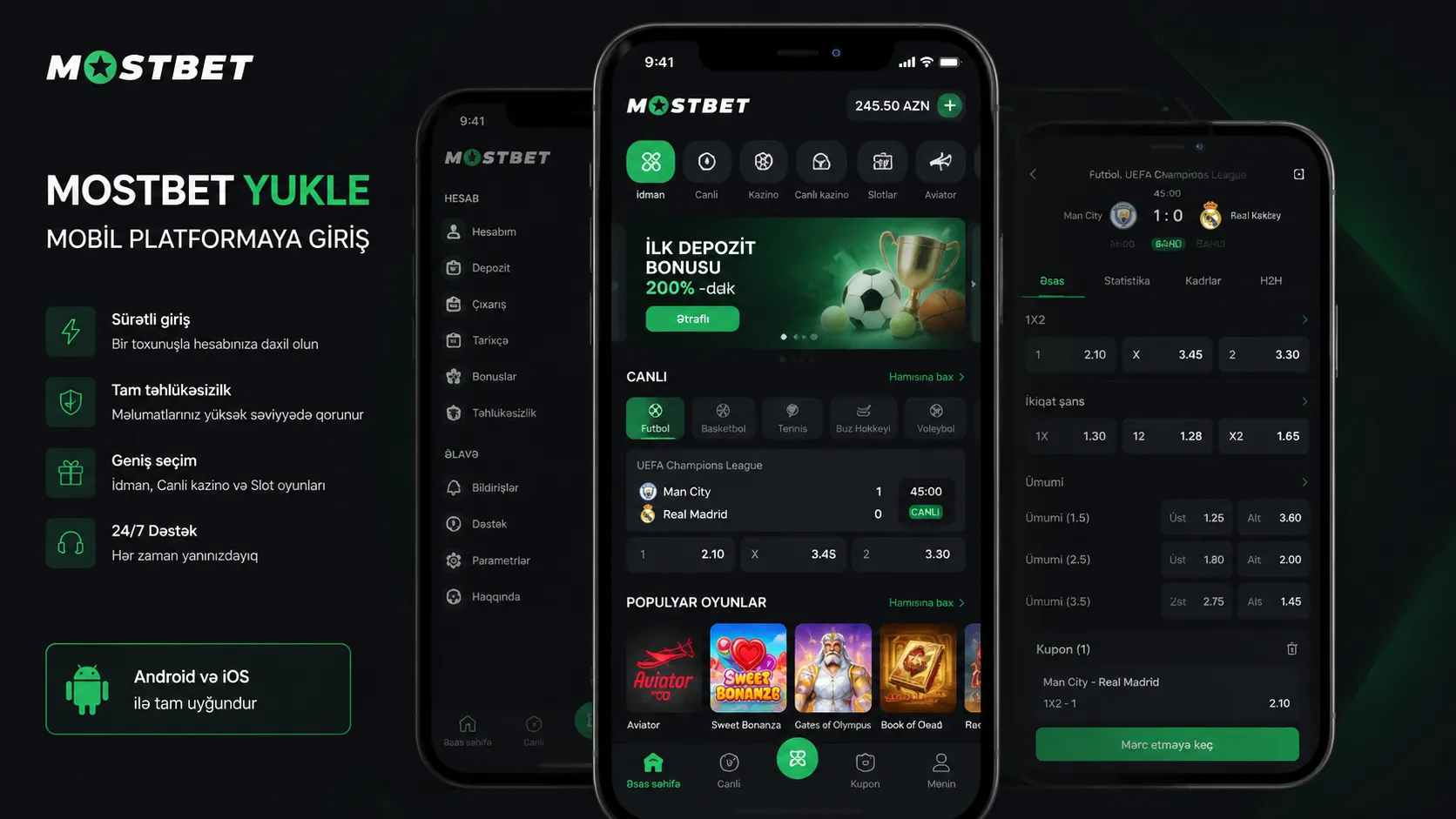 Mostbet yukle — Android üçün quraşdırma faylı